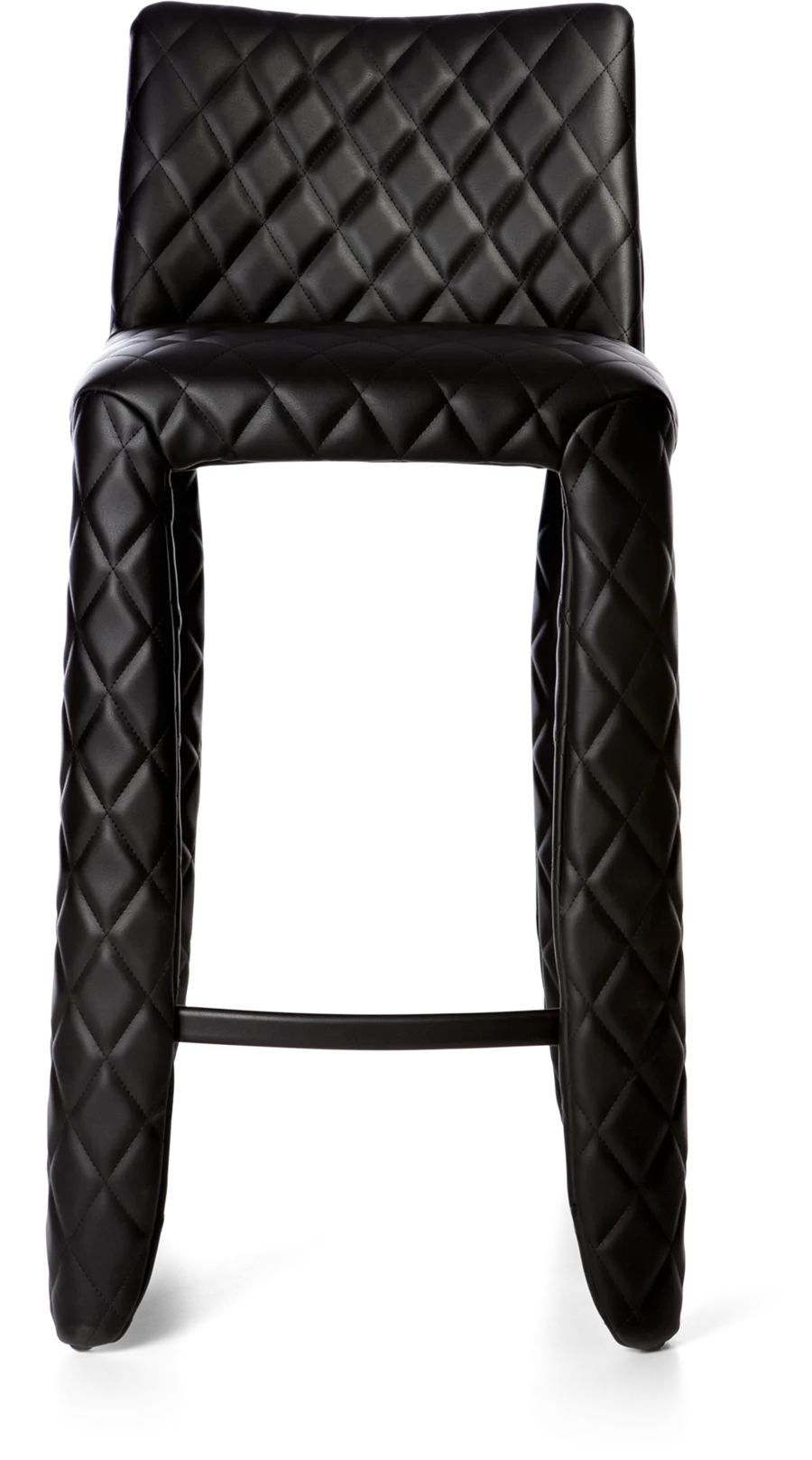 Monster Bar Stool black front side